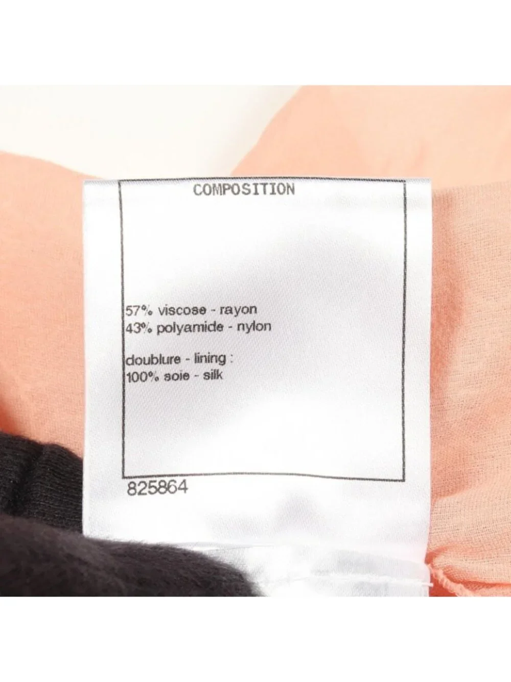 Chanel Camisole CC Logo Button Floral Pattern Full Lace Pink Rayon